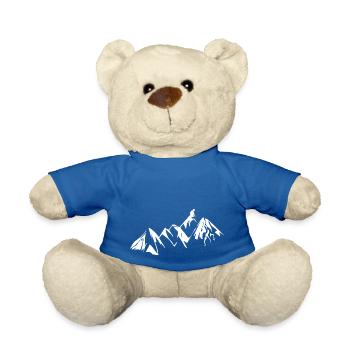 Dog Hund - Teddy Bear - royal blue - Front