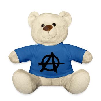 anarchy - Teddy Bear - royal blue - Front