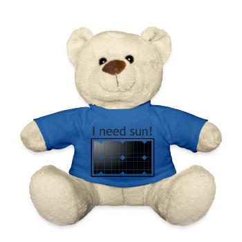 I need Sun - Teddy - Königsblau - Vorne