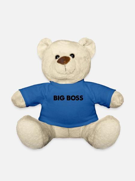 Big Boss - Teddy Bear - royal blue