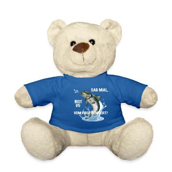 Fisch Spruch lustig - Teddy - Königsblau - Vorne
