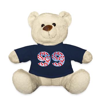 99 Luftballons - 99 Red Balloons - Teddy - French Navy - Vorne