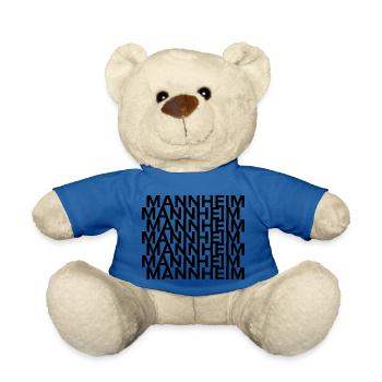 Mannheim Monnem Mannheimat - Teddy - Königsblau - Vorne