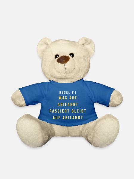 Regel 1: Was Abifahrt Bleibt - Teddy - Königsblau