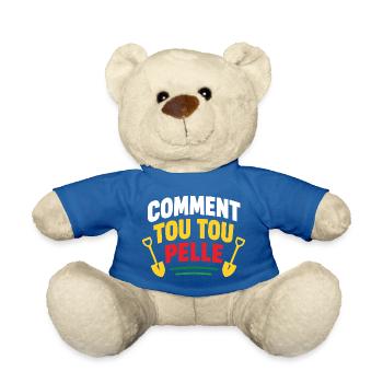 Wie man alle Schaufeln macht - Teddy - Königsblau - Vorne