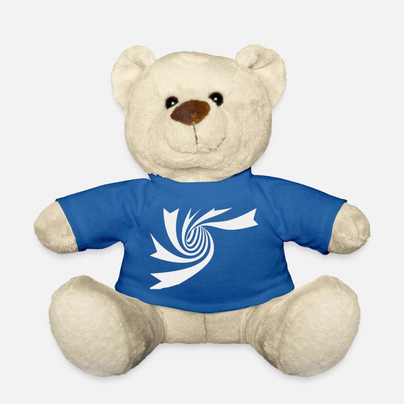 spirale - Nounours - bleu roi