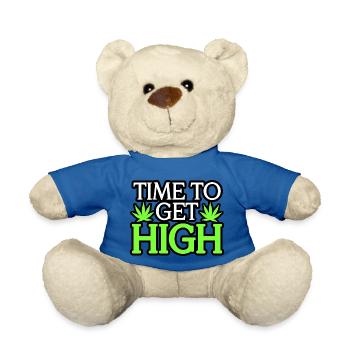 TIME TO GET HIGH - Teddy - Königsblau - Vorne