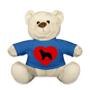 Love is a Newfoundland 006 - Teddy - Königsblau - Vorne