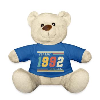 Classic 1992 original 1992 - Teddy Bear - royal blue - Front