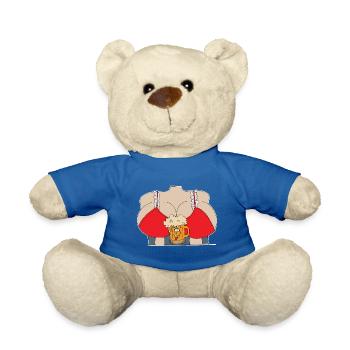 brüste - Teddy - Königsblau - Vorne