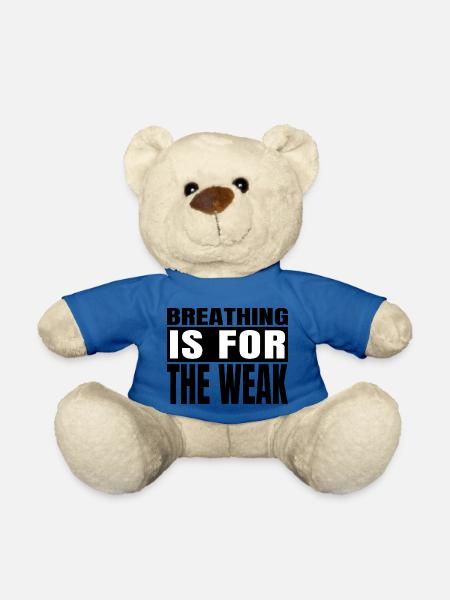 swimming funny swim dad tshirts fun swim - Teddy Bear - royal blue