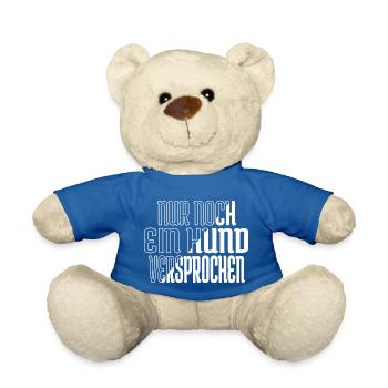 lustiger spruch geschenk boxer welpe lustig tier - Teddy - Königsblau - Vorne