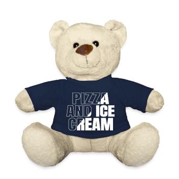 chocolate ice cream art - Teddy - French Navy - Vorne