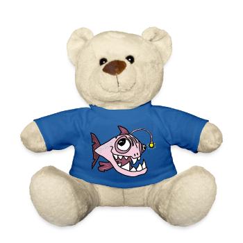 Anglerfisch - Teddy - Königsblau - Vorne