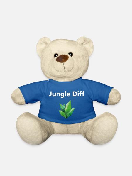 Diff League Legend Jungle Blanc - Nounours - bleu roi