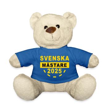 Swedish Champions 2025 - Teddy Bear - royal blue - Front