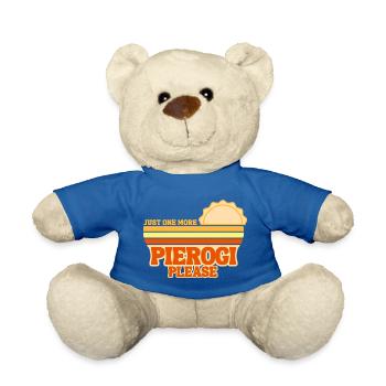 Pierogi Encore un raviolis, s’il vous plaît Cuisine polonaise - Nounours - bleu roi - Devant