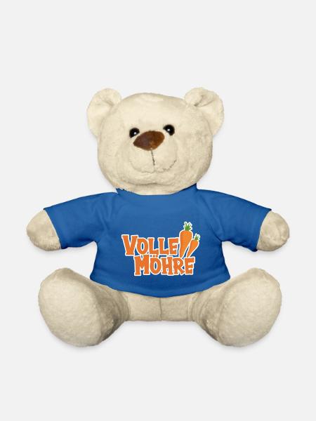 Volle Möhre - Teddy - Königsblau