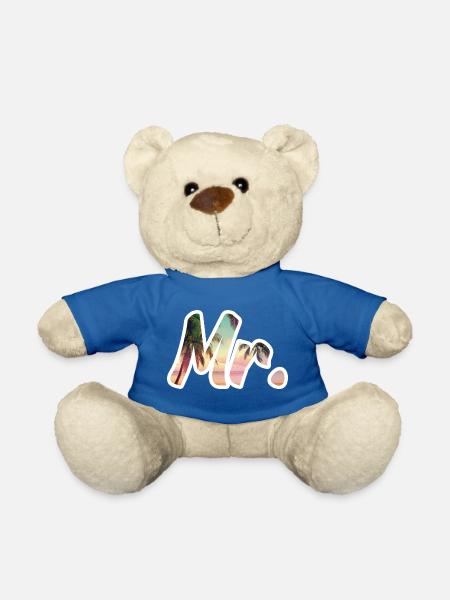 M. - Nounours - bleu roi