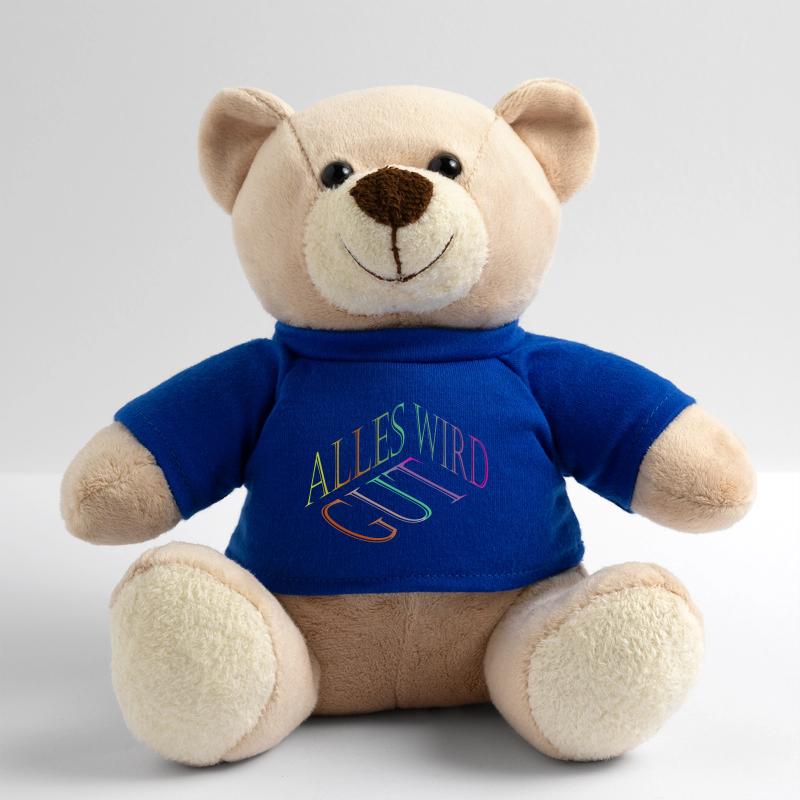 Spruch Alles wird gut Teddy