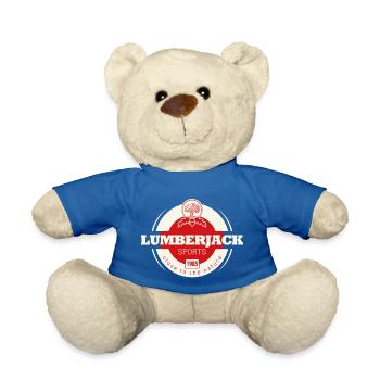 lumberjack sports roter kreis - Teddy - Königsblau - Vorne