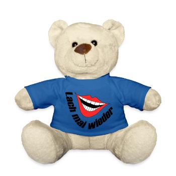 Lach mal wieder - Teddy - Königsblau - Vorne