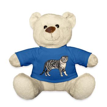Scottisch Fold - Cat Pet Design - Teddy - Königsblau - Vorne
