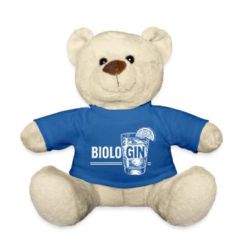Biologin: Perfekte Geschenkidee für Biologinnen! - Teddy - Königsblau - Vorne
