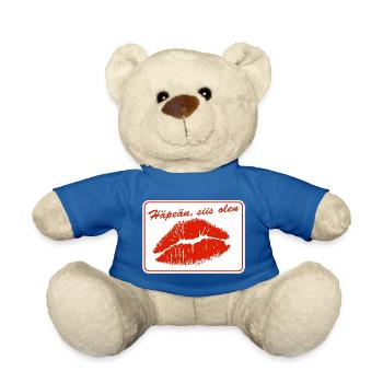 Ich schäme mich, also bin ich es - Teddy - Königsblau - Vorne