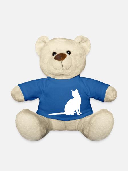 Katze - Teddy - Königsblau