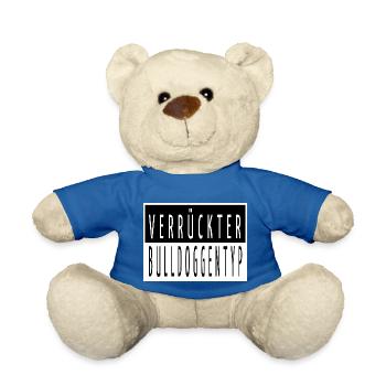 geburtstag welpe pudel lustiger spruch - Teddy - Königsblau - Vorne