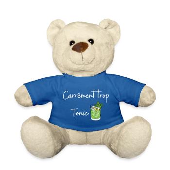 Geradezu zu straff - Teddy - Königsblau - Vorne