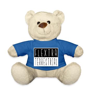 Alien Kid Area51 All Gift Idea Anal Sample - Teddy Bear - royal blue - Front