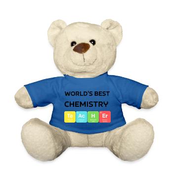 WELTBESTE CHEMIE Lehrer Periodensystem - Teddy - Königsblau - Vorne