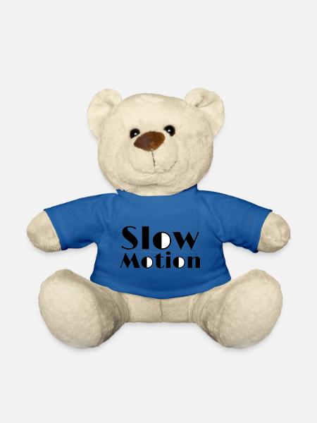 Slow Motion - Teddy - Königsblau