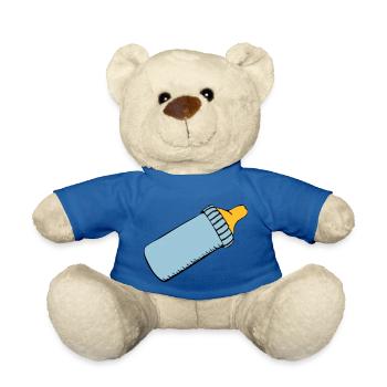 Babyflasche - Teddy - Königsblau - Vorne