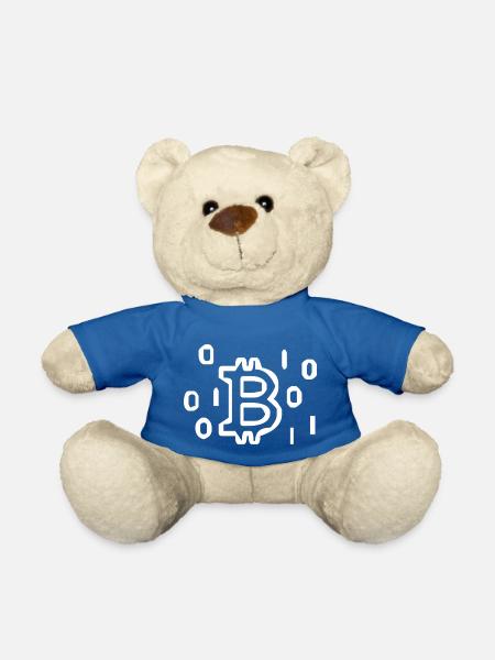 Bitcoin binär - Teddy - Königsblau