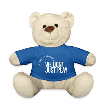 we dont just play - Teddy Bear - royal blue - Front