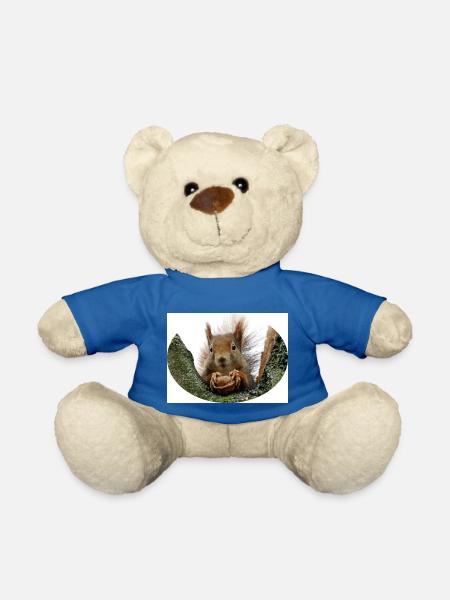 Eichhörnchen, Isibat - Teddy - Königsblau