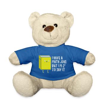 Math Nerd Students University Professor Mathematics - Teddy Bear - royal blue - Front