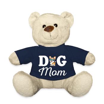 Maman chien - Nounours - bleu marine - Devant
