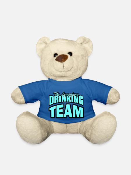 drinking team - Teddy - Königsblau
