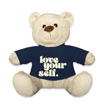 Liebe dich selbst - Teddy - French Navy - Vorne