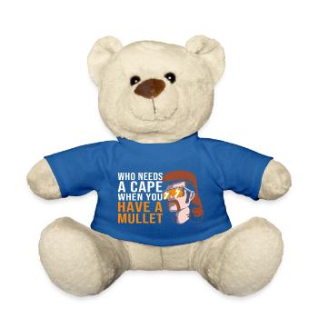 Coupe mulet Coupe mulet - Nounours - bleu roi - Devant