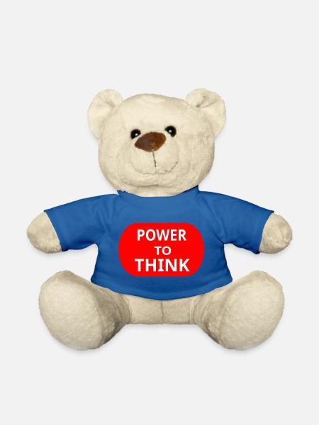 power_to_think - Teddy - Königsblau