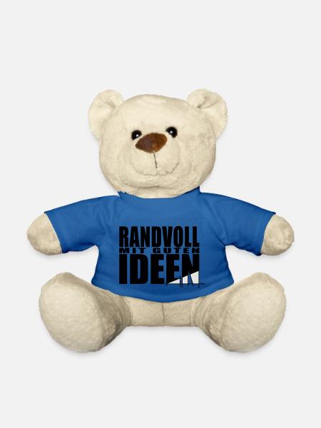 Randvoll mit guten Ideen - Teddy - Königsblau