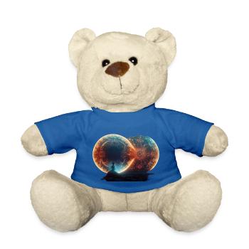 Portal2portal - Teddy Bear - royal blue - Front