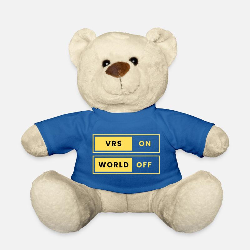 VRS ON Monde DÉSACTIVÉ - Nounours - bleu roi