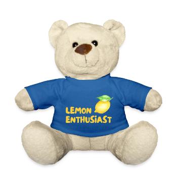 Zitrusliebhaber Lemon Enthusiast - Teddy - Königsblau - Vorne