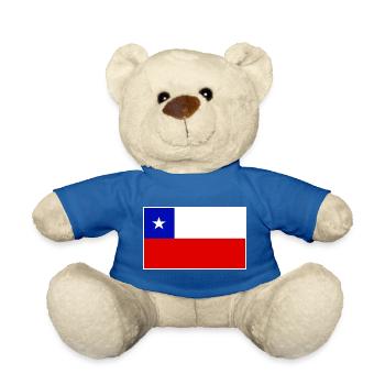 Chile Flag Classic Frame - Teddy - Königsblau - Vorne
